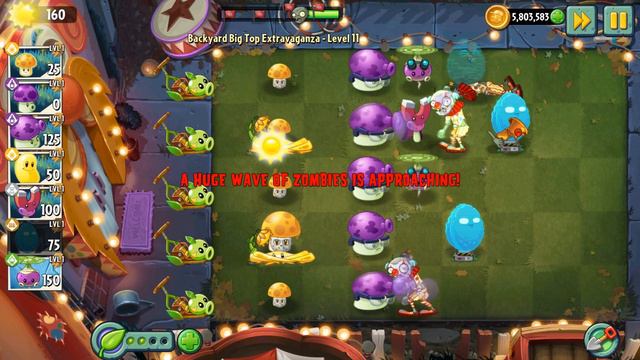 PvZ 2 - Backyard Big Top Extravaganza 2023 Level 11 [Plants Lvl 1 & No Premium] + DOWNLOAD смотреть онлайн