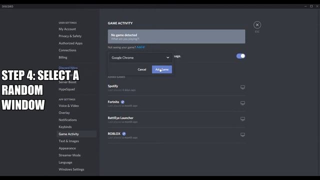 How to create Fake Playing game custom status in discord? смотреть онлайн