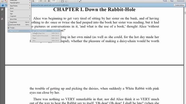 Read a PDF with Adobe Reader's Read Out Loud смотреть онлайн