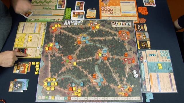 Root с Riverfolk дополнением — Играем вчетвером