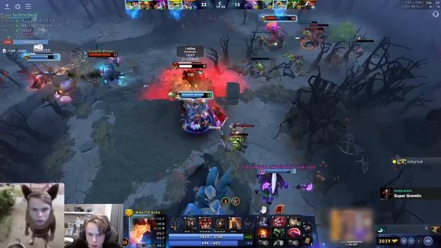 ДУРАЧЬЕ ТЕСТИТ ПАПИЧА (WRAITH KING) В НОВОМ ПАТЧЕ 7.34 ДОТА 2 | DYRACHYO STREAM DOTA 2 смотреть онлайн