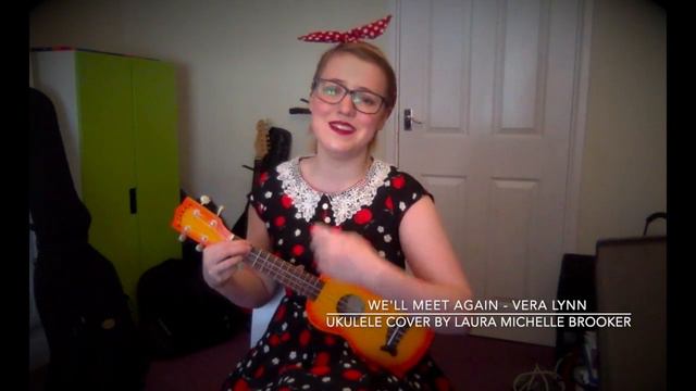 We'll Meet Again - Vera Lynn Ukulele Cover - Martian Musician смотреть онлайн