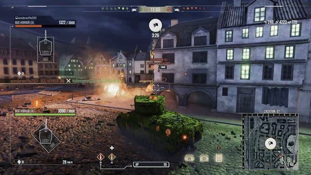 Bog Horror Monster Tank Review, 8k DMG, WOT Console. смотреть онлайн