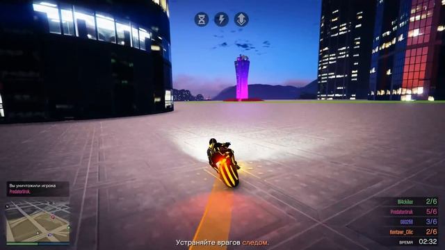 GTA ONLINE - ДЕДЛАЙН - КАК И ГДЕ КУПИТЬ НЕОНОВЫЙ МОТОЦИКЛ? смотреть онлайн