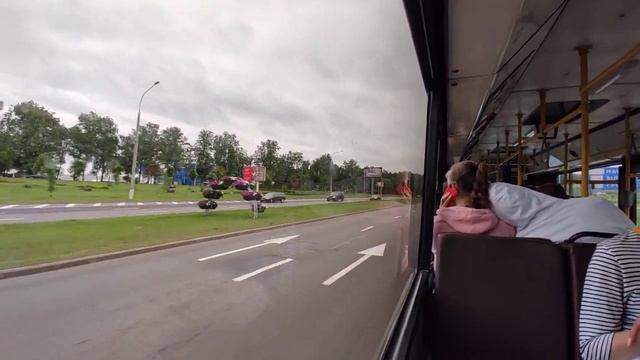 Автобус Минска МАЗ-103.476,гос.№АК 4341-7,марш.115э (13.06.2020)