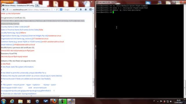 Debian Wheezy -- Installazione ISPConfig 3 -- Apache2, BIND, Dovecot смотреть онлайн