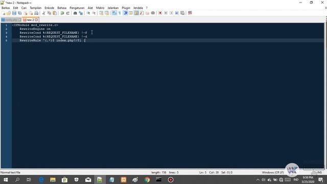 .htaccess CARA AKSES WEB TANPA MELEWATI atau MENGHILANGKAN index.php di CodeIgniter [CI] смотреть онлайн
