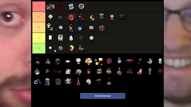 SECRET ROOM ITEM POOL TIER LIST - The Binding Of Isaac: Repentance смотреть онлайн