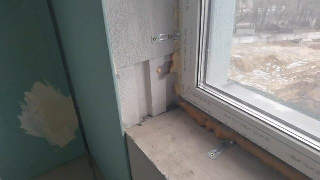 Как сделать подоконник и откосы из гипсокартона смотреть онлайн