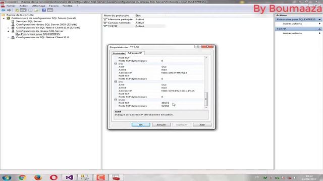 configurer sql server 2012 pour l'accés via le réseau - sql server 2012 إعدادات الدخول عبر الشبكة смотреть онлайн