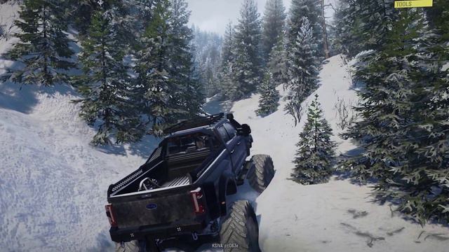 Snow Runner FORD SUPER DUTY Winter Off-Roading: Dominating Icy Trails! смотреть онлайн