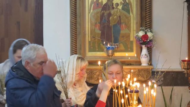 Вербное воскресенье 09.04.2017 смотреть онлайн