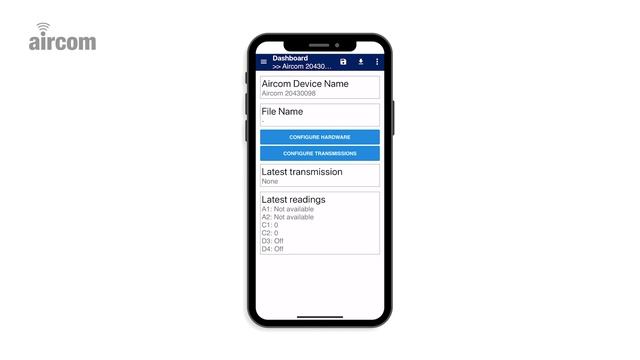 Aircom IIoT End Node - Initial Setup смотреть онлайн