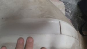 Ремонт сварных швов на лодке ПВХ.