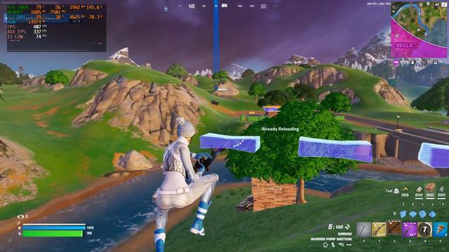 RTX 3060 + Ryzen 7 5700x Fortnite Chapter 5 | RANKED | Performance Mode | FPS limit test смотреть онлайн