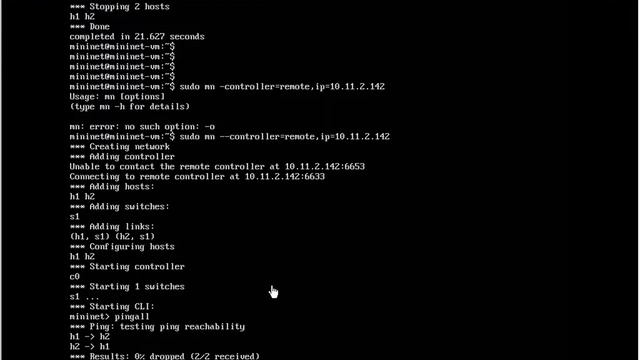 Demo SDN-Lab : installation and Configuration Mininet and HPE Van SDN Controller смотреть онлайн