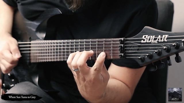 Guitar solos from Veil of Conspiracy "Echoes of Winter" смотреть онлайн