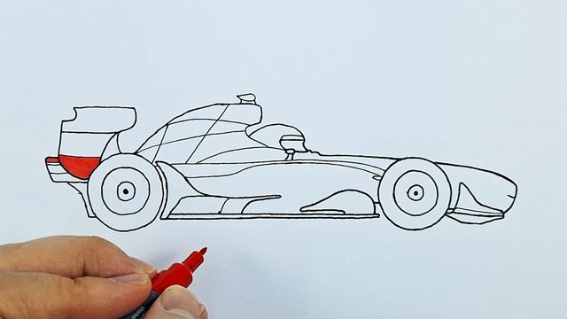 How to easy drawing Cars Francesco Bernoulli for Kids - Children's Coloring Book with Paiting смотреть онлайн