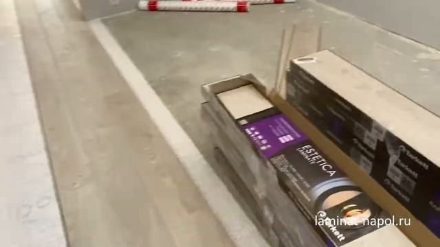 Беспороговая укладка ламината Tarkett смотреть онлайн