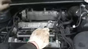 Замена свечей ,датчика детонации  Туксон