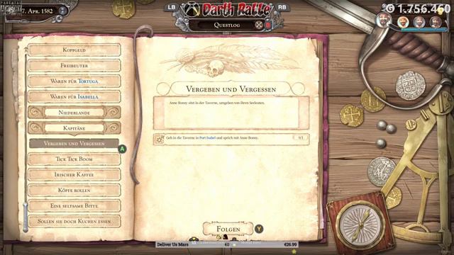 Tortuga - A Pirate's Tale ★ GamePlay ⭐ Achievement Hunt 💛 XSX ⭐ смотреть онлайн