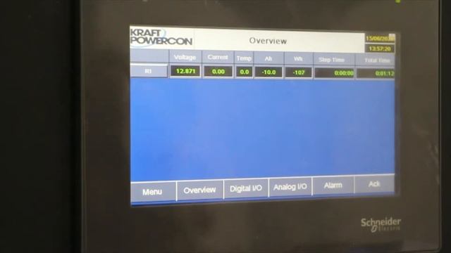 Реальное измерение пускового тока АКБ на разрядной стойке Kraft Powercon 2000 смотреть онлайн