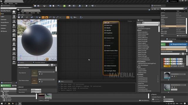 Unreal Engine Quickstart 09 - Creating Basic Materials смотреть онлайн