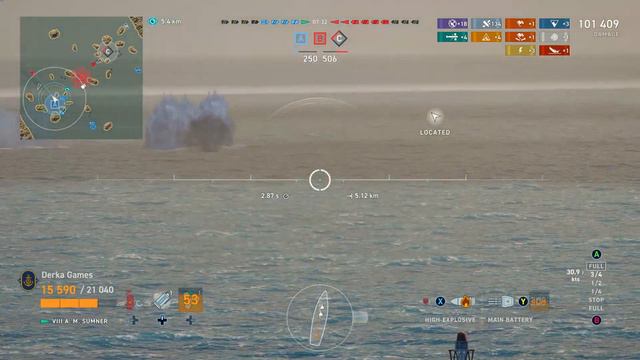 Is Sumner Better than Gearing? in World of Warships Legends 4K смотреть онлайн