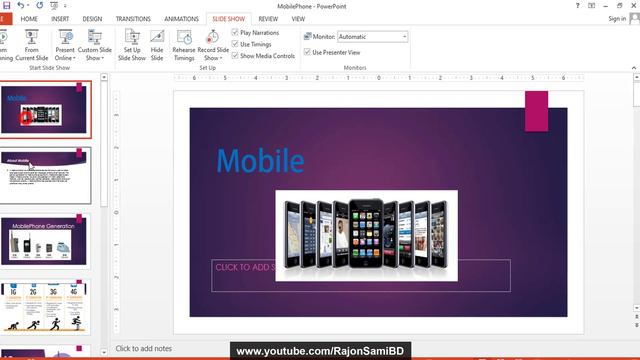 PowerPoint automatic slide show Tutorial in Bangla | How to set slideshow timing in PowerPoint смотреть онлайн