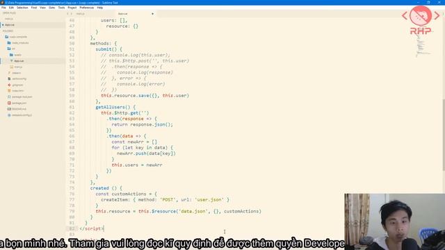 Ep15 | #09 | Tùy biến vue-resource để sử dụng tốt hơn Vue.js - RHP Team смотреть онлайн