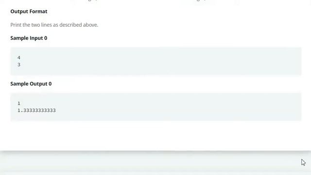 Python Division - HackerRank - #3 - Python Practice Examples смотреть онлайн