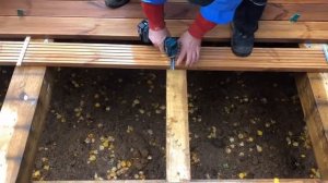 Монтаж террасной термо-доски ВЕЛЬВЕТ