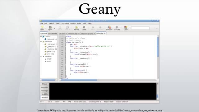 Geany смотреть онлайн