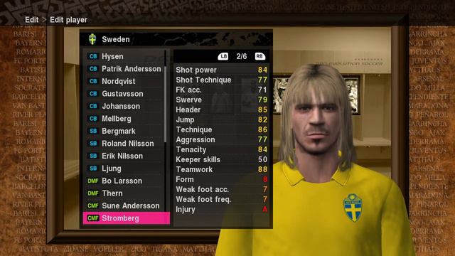 PES 2010 - All-time Teams #16 - Sweden смотреть онлайн