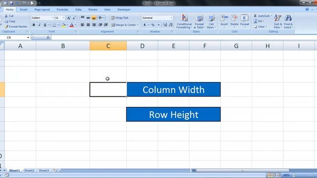 How to manage row height or column width in excel 2003,2007,2008,2010,2016 EXCEL 365, excel in hind смотреть онлайн