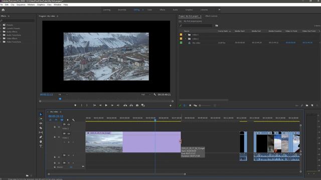 Adobe Premiere Pro 2020 - Для новичков. С нуля до Рендера. 1 Часть.mp4