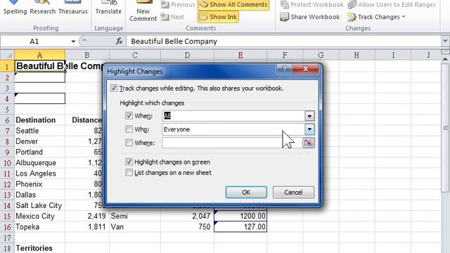 Excel 2010 View the History Worksheets смотреть онлайн