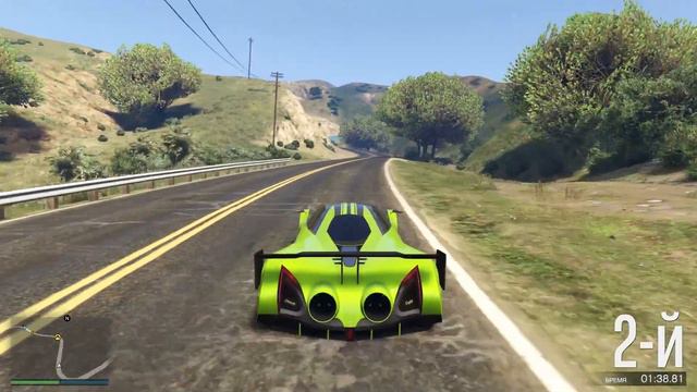 НА КРЫШЕ ТОЖЕ ЕДЕТ! АВТОМАТИКА В ГТА 5 ОНЛАЙН! (ГОНКИ GTA 5 ONLINE) смотреть онлайн