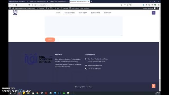 Edit Footer Widget using foton WordPress theme смотреть онлайн