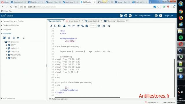 (SAS et JMP) vs (R et Python):Calcul des Quartiles смотреть онлайн