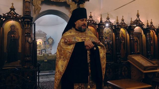 Объявление игумена Агафангела. Всенощное бдение. Неделя сыропустная. Воспоминание Адамова изгнания. смотреть онлайн