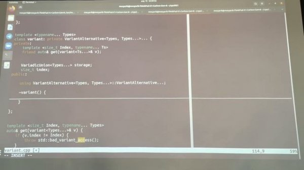 C++ 16. Реализация std::variant (продолжение). Функция std::launder