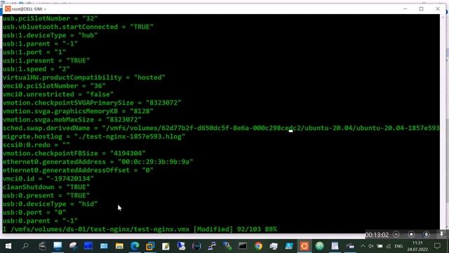 Инфраструктура как код на обычном Bash script для VMware ESXi смотреть онлайн