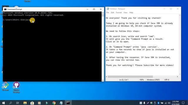 How to check if Java JDK is installed on your computer 2020 смотреть онлайн