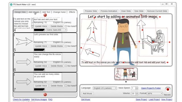 TTS Sketch Maker: Walkthrough Demo - Text to Speech Whiteboard Video Maker смотреть онлайн