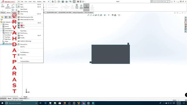 1003 How to use Solidworks for 2D sketch and import in ANSYS Workbench смотреть онлайн