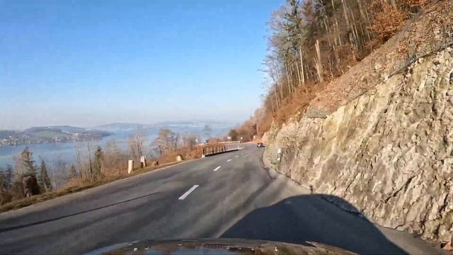 Hergiswil - Bürgenstock - Switzerland - Driving Tour 4K смотреть онлайн
