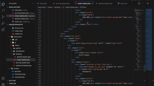 7) Convert HTML Homepage ke Project Laravel | Tutorial Laravel Pemula смотреть онлайн