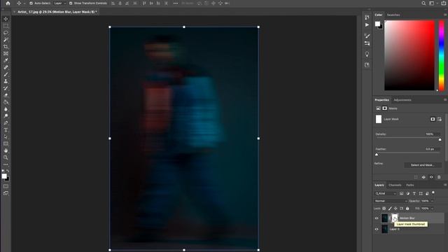 Motion Blur Effect in photoshop within 5 minute смотреть онлайн