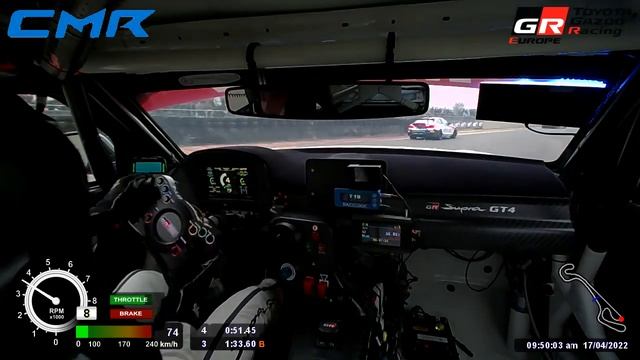 Nogaro | FFSA GT4 | Onboard Corentin SURAND | SUPRA GT4 GR 1 33 010 смотреть онлайн